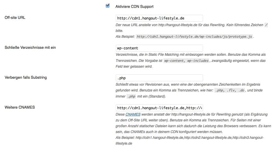 CDN in WordPress einstellen mit WP-Super-Cache CDN in WordPress einstellen mit WP-Super-Cache